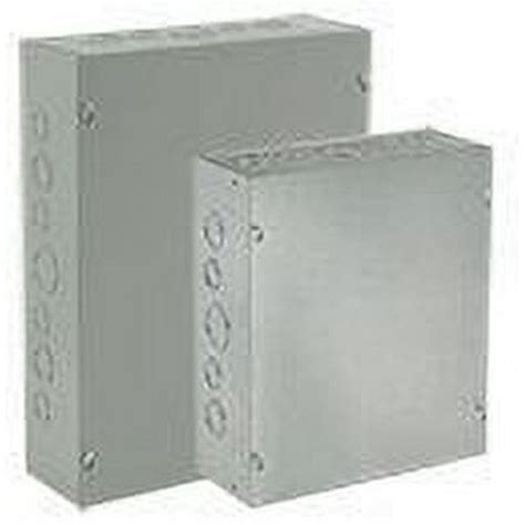 nVent HOFFMAN ASE16X16X6 Pull Box With Knockout, 16 in L x 